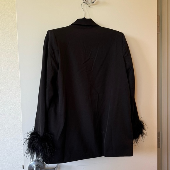 Peppermayo Shake It Off Feather Blazer - Night - Picture 6 of 11